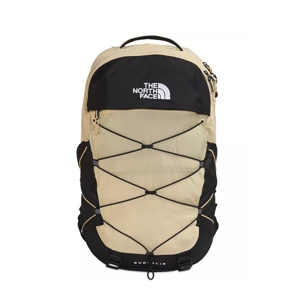 The North Face Borealis Backpack Gravel TNF Black NF0A52SEV3P Laptop Bag NEW - Picture 2 of 10